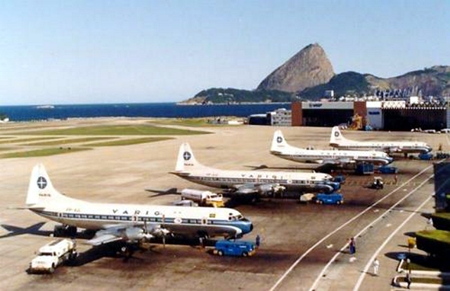 Aeroporto Santos Dumont com Electras
