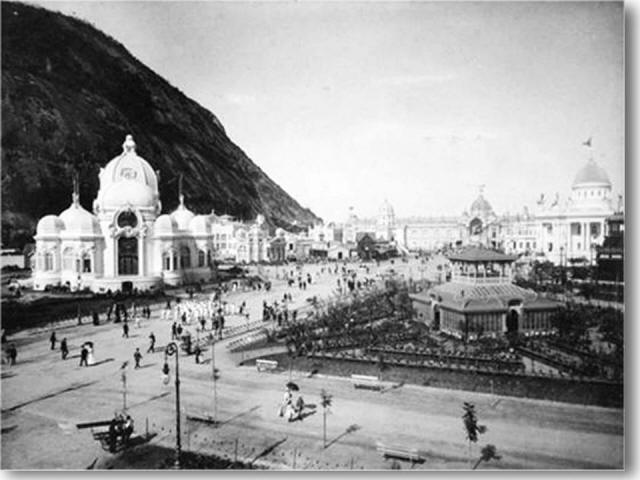 Praia Vermelha - exposição de 1908